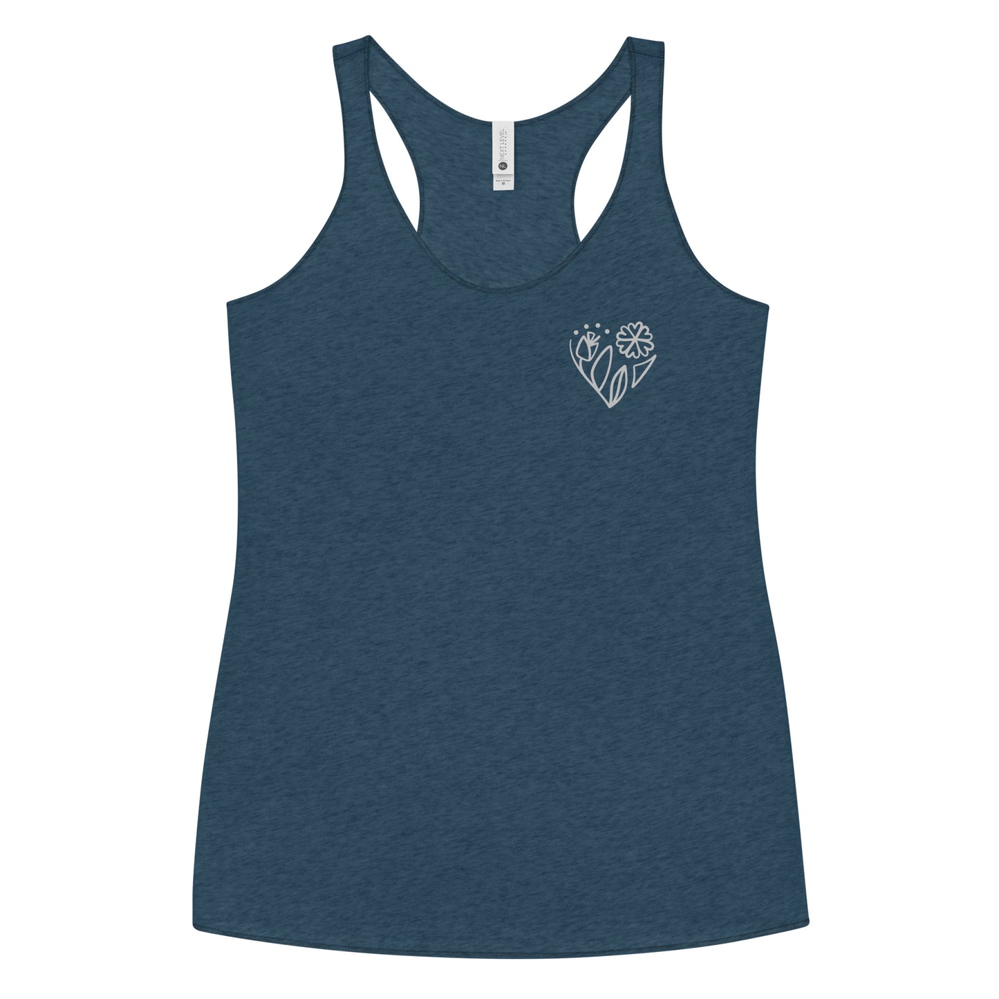 Flower racerback tank