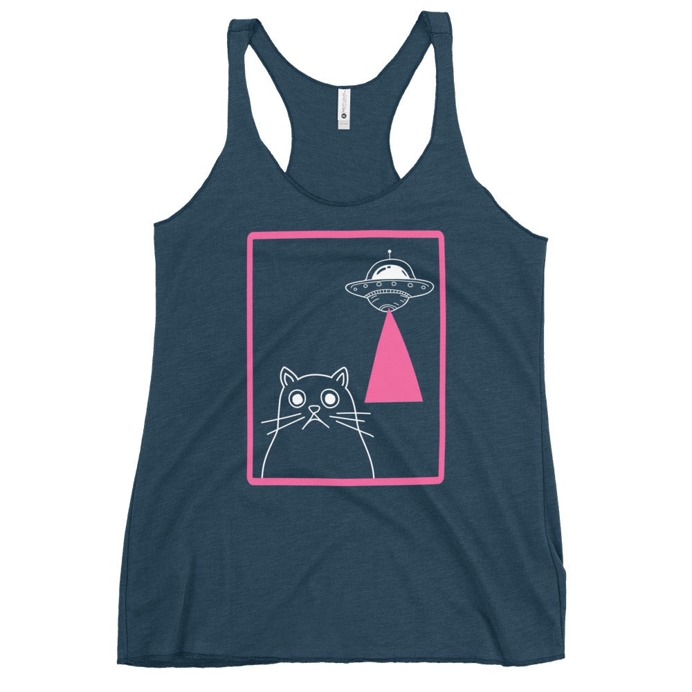 Alien Kitty racerback tank