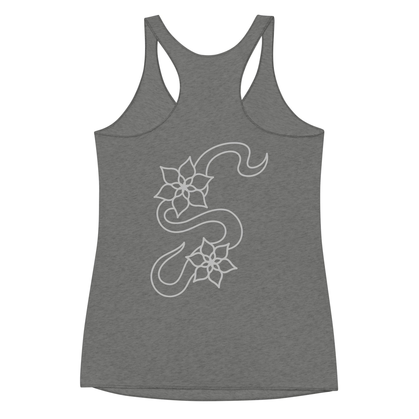 Flower racerback tank