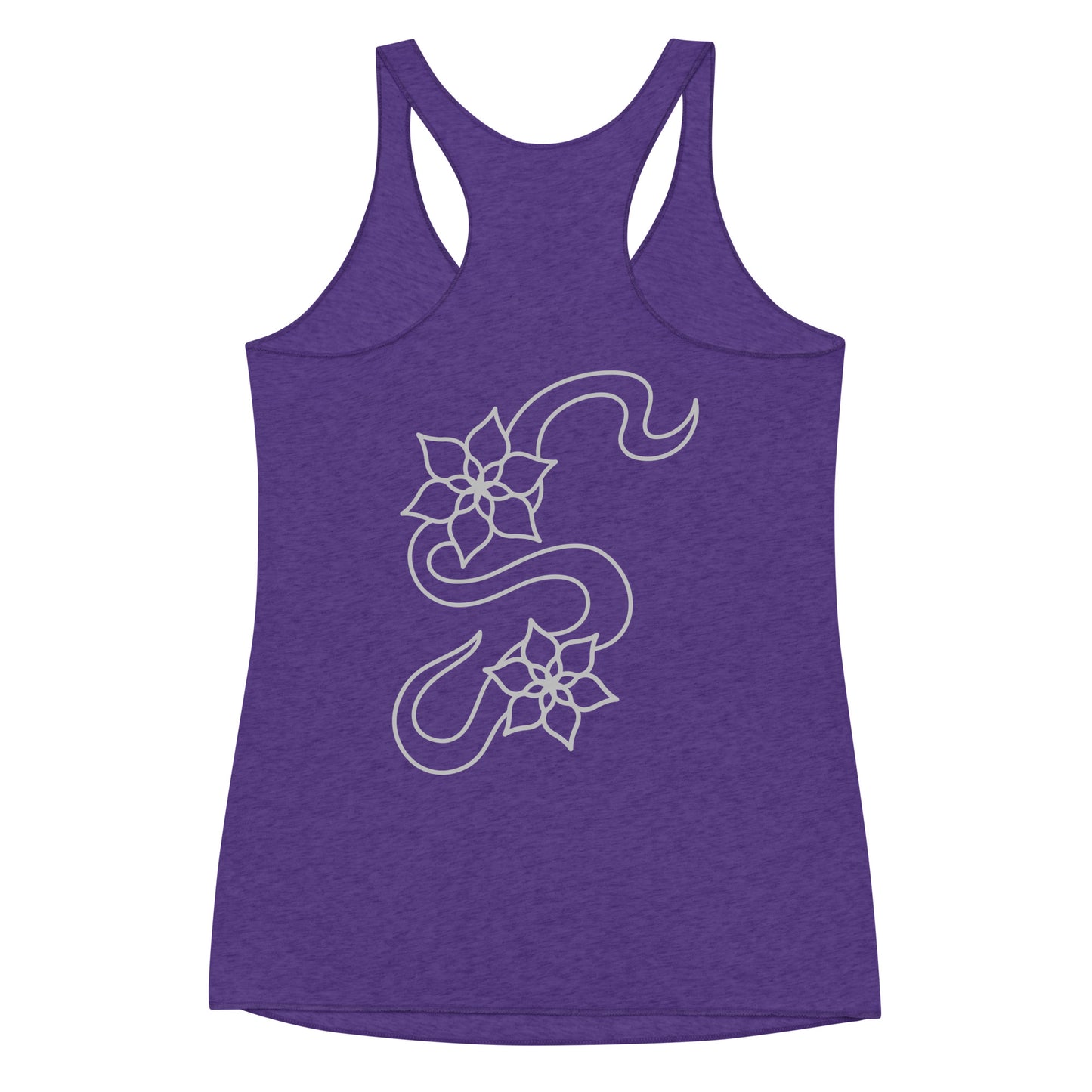 Flower racerback tank