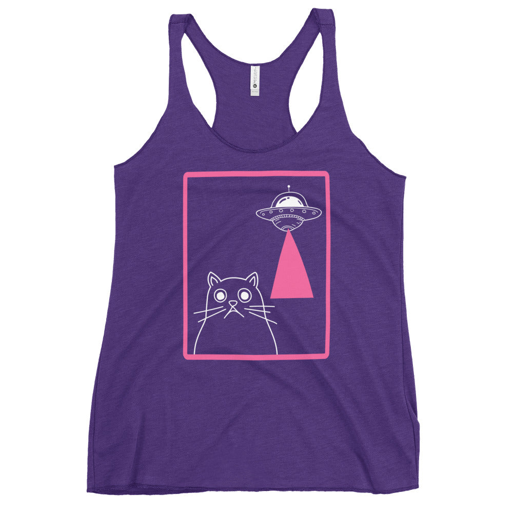 Alien Kitty racerback tank