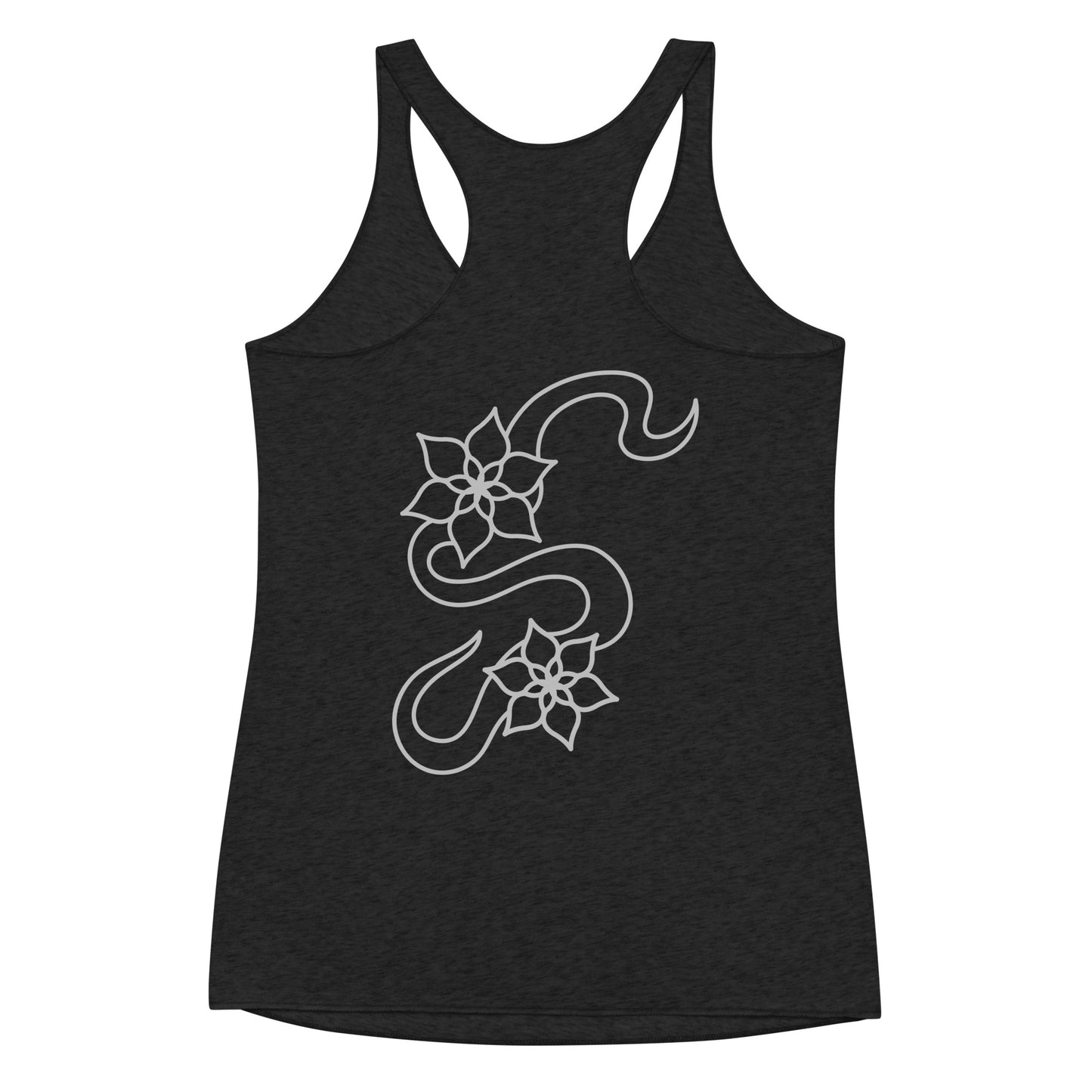 Flower racerback tank
