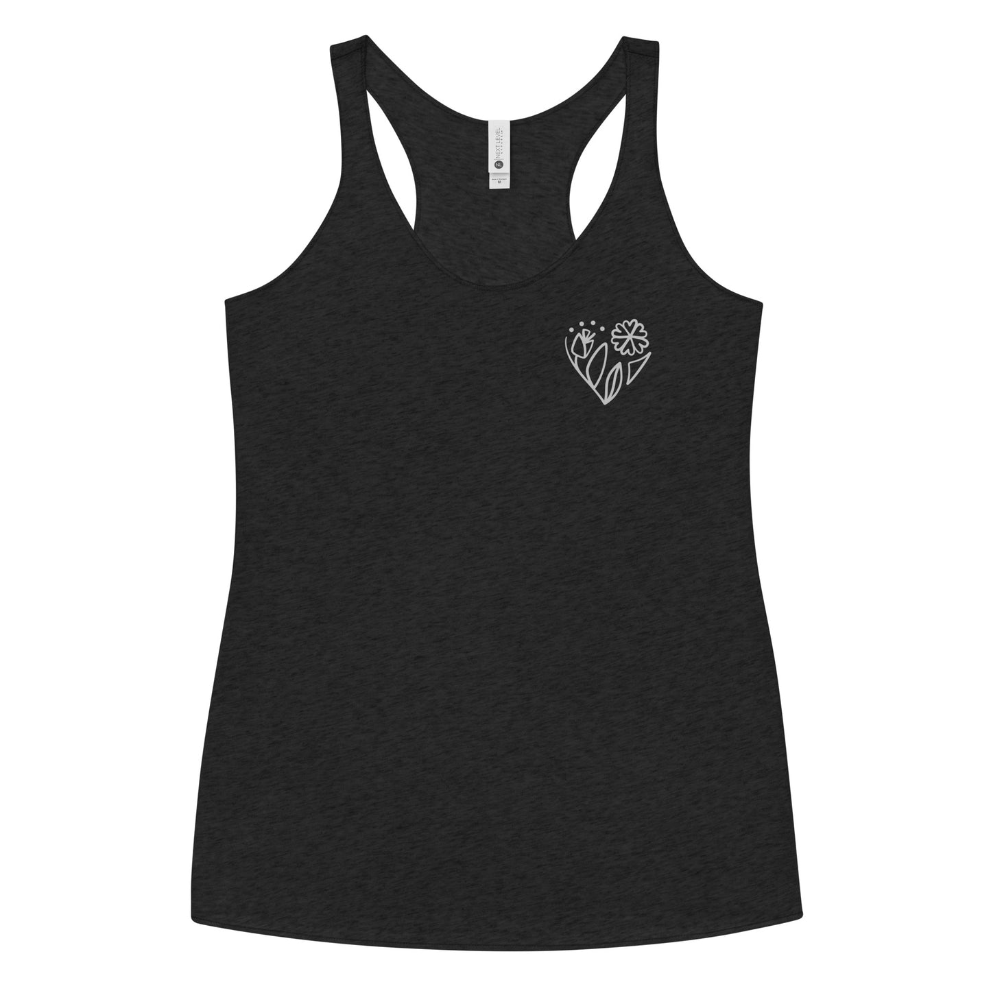 Flower racerback tank
