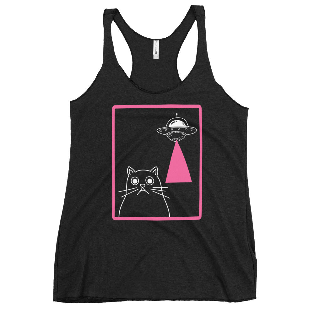 Alien Kitty racerback tank