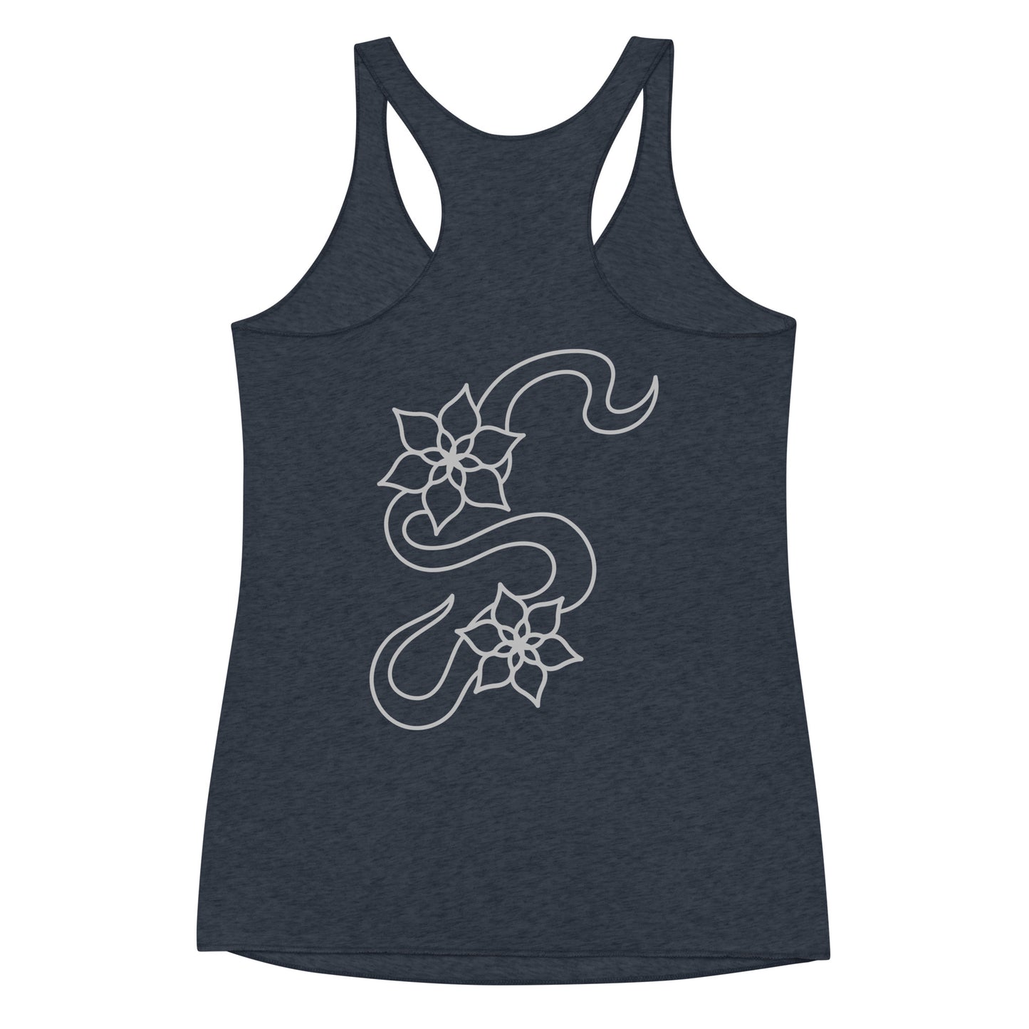 Flower racerback tank