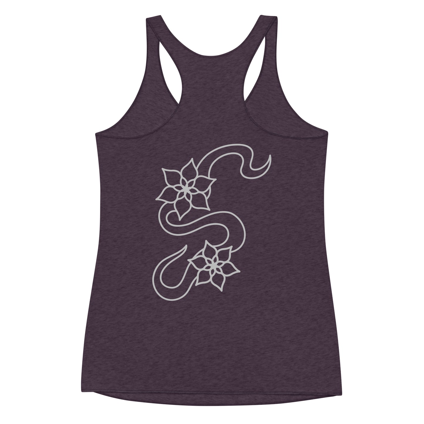 Flower racerback tank