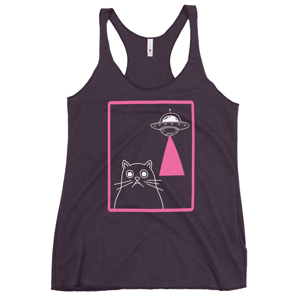 Alien Kitty racerback tank