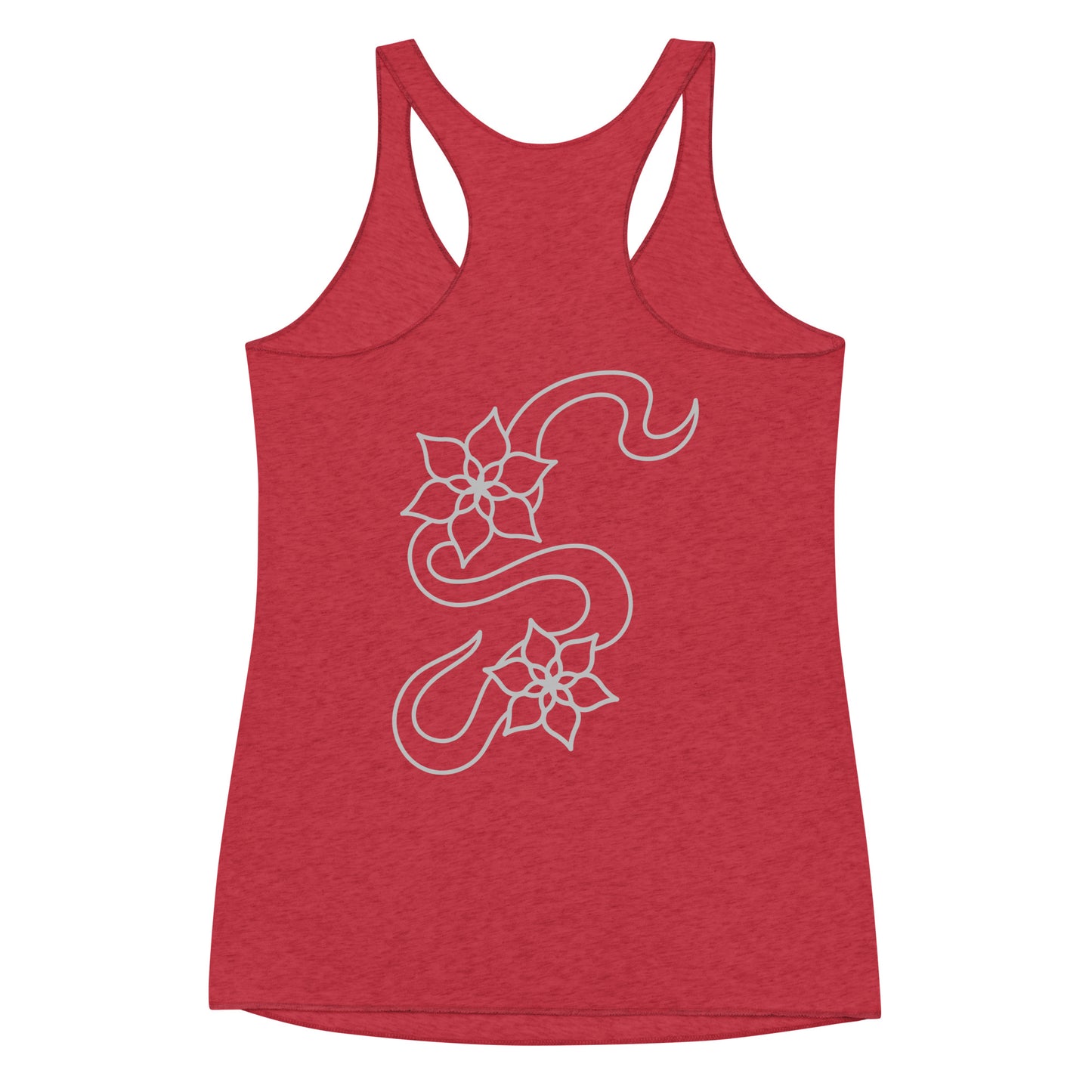 Flower racerback tank