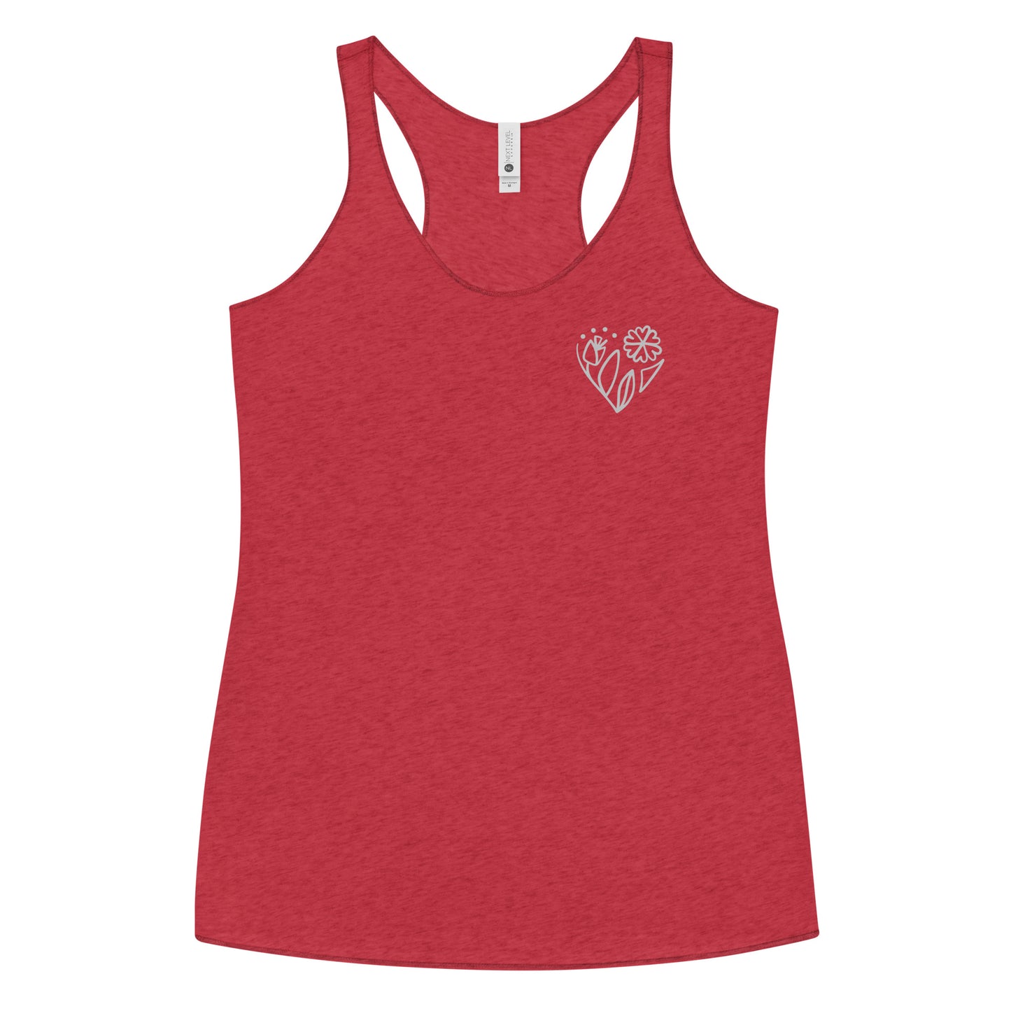 Flower racerback tank