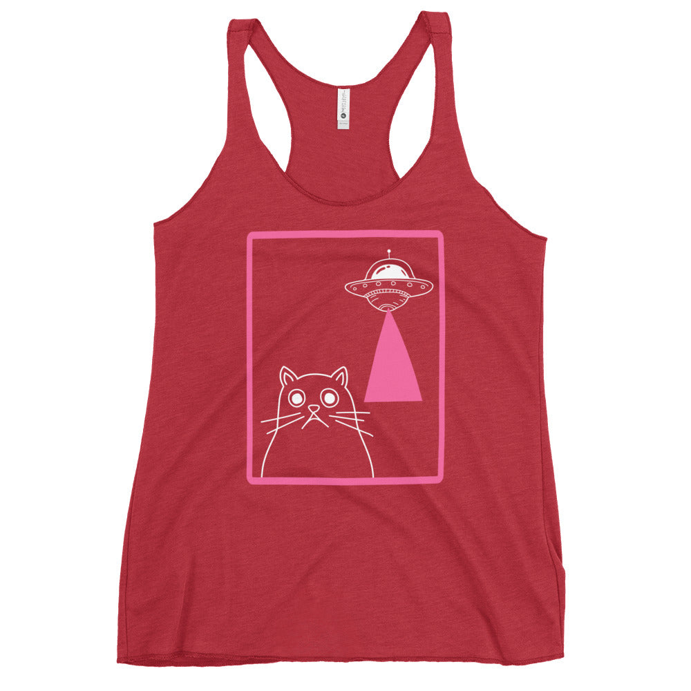 Alien Kitty racerback tank
