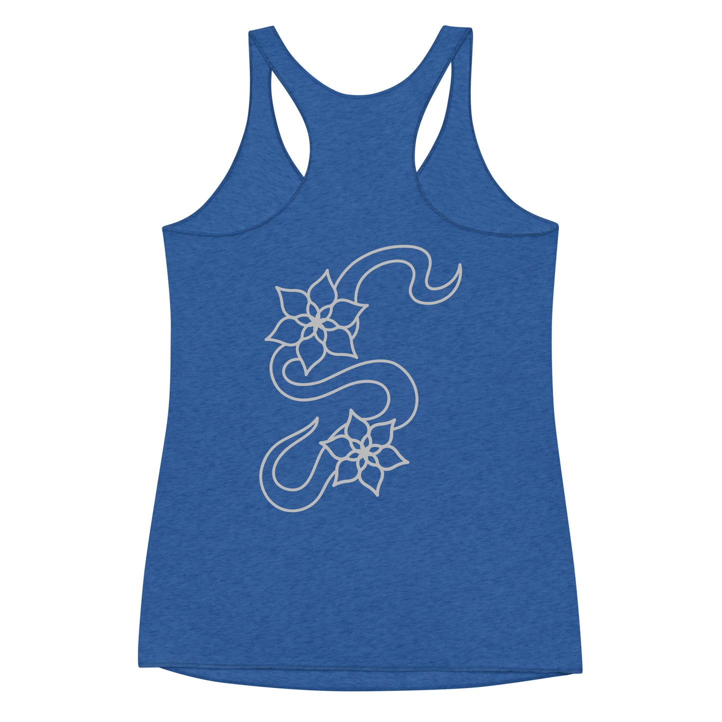 Flower racerback tank