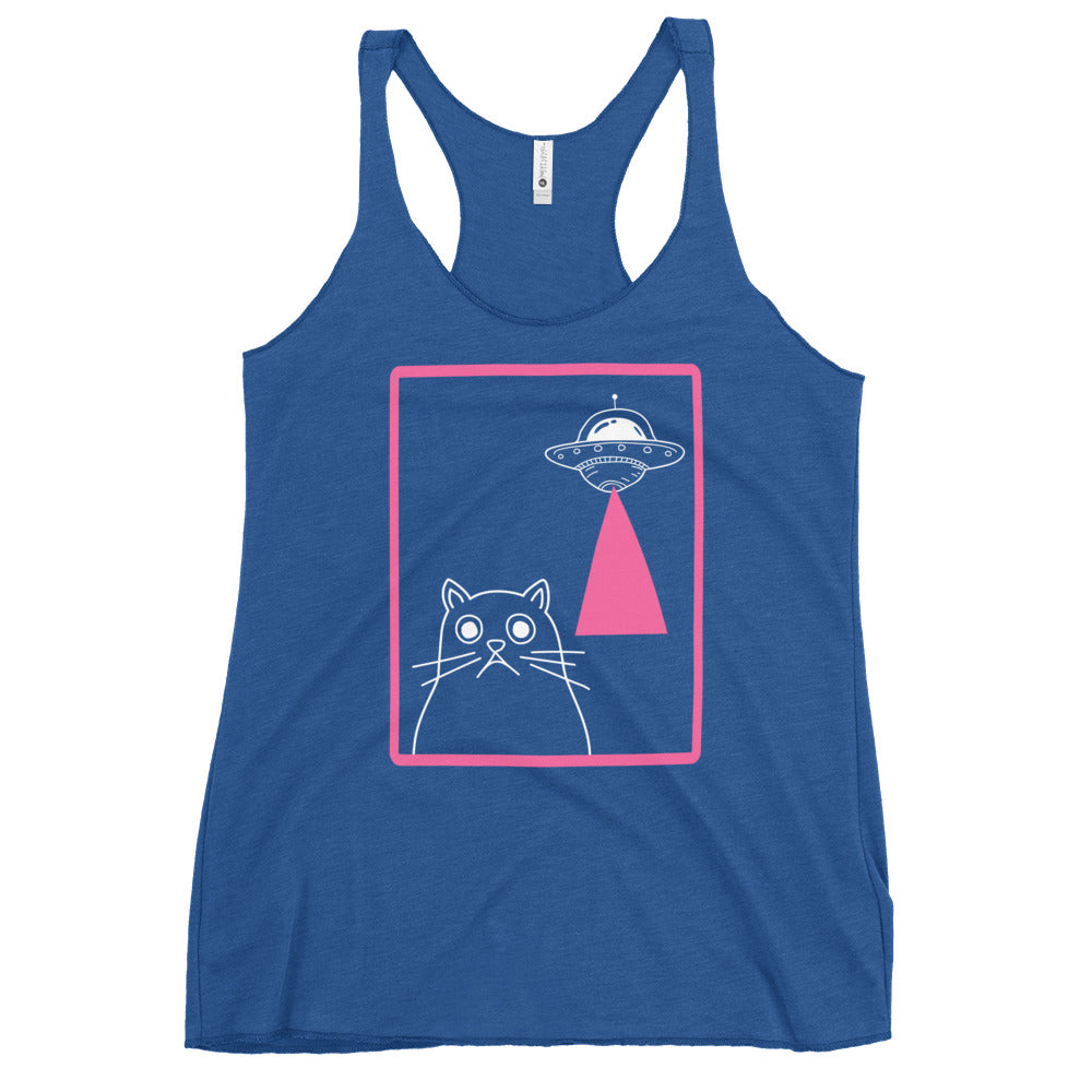 Alien Kitty racerback tank