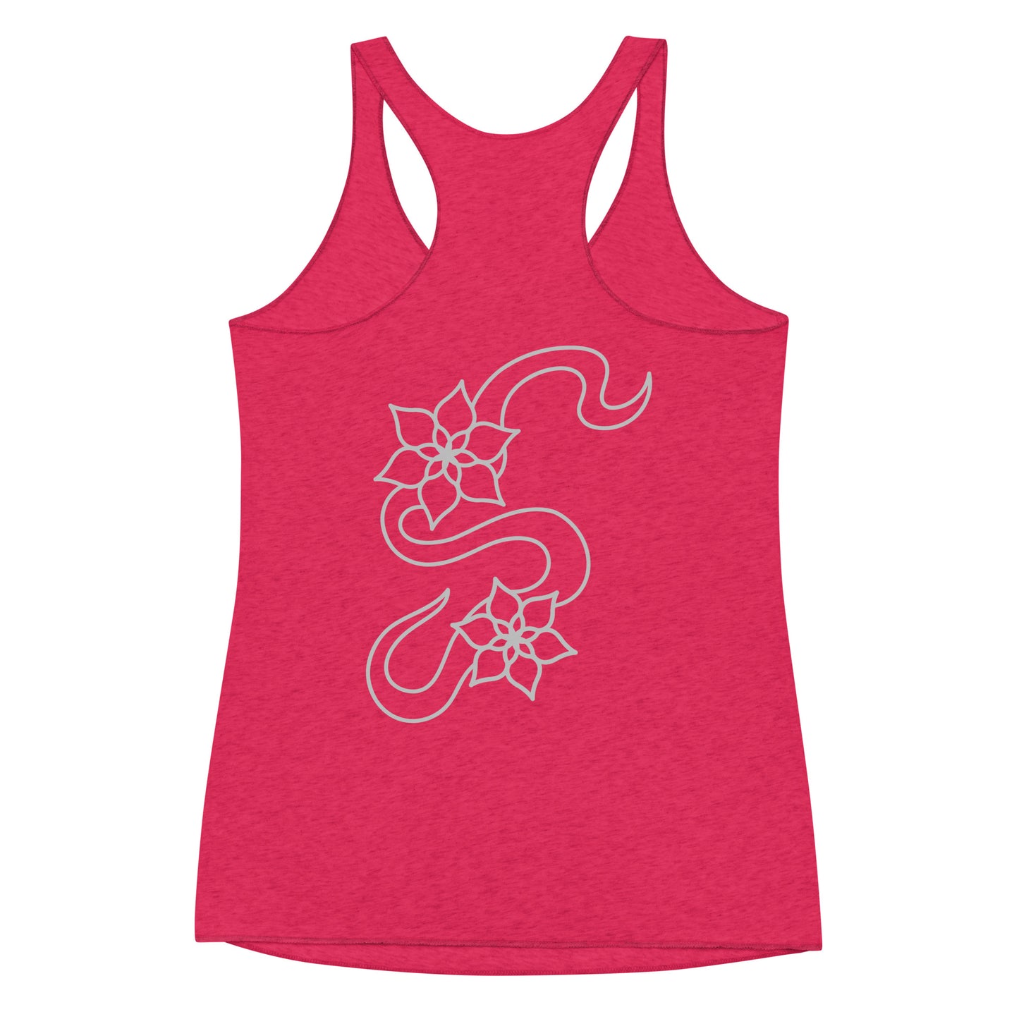 Flower racerback tank