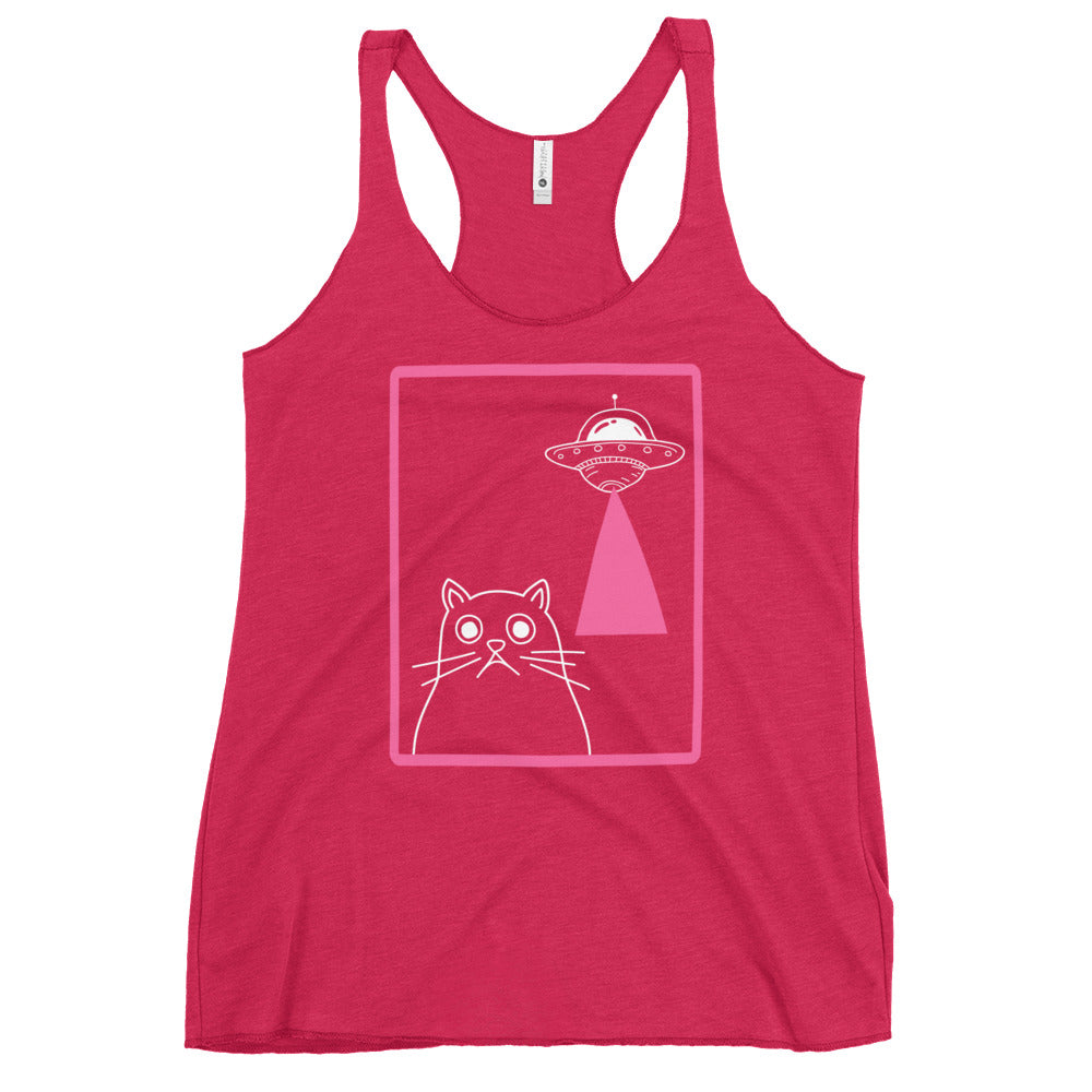 Alien Kitty racerback tank