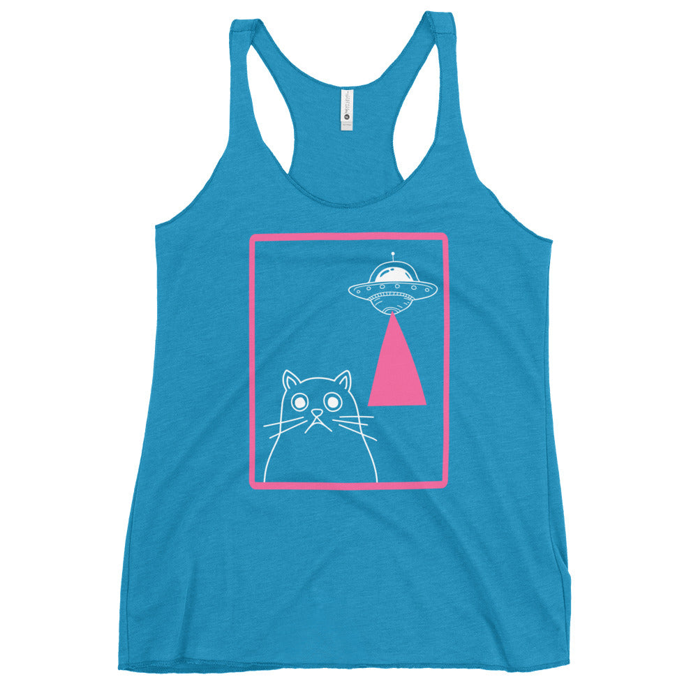 Alien Kitty racerback tank
