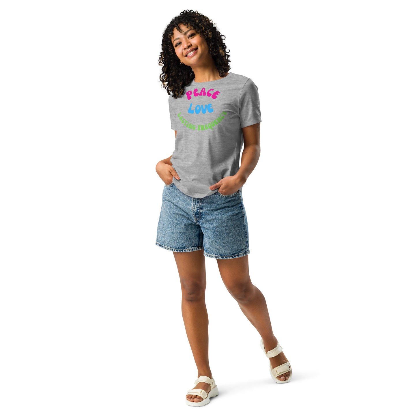 Peace and Love relaxed t-shirt