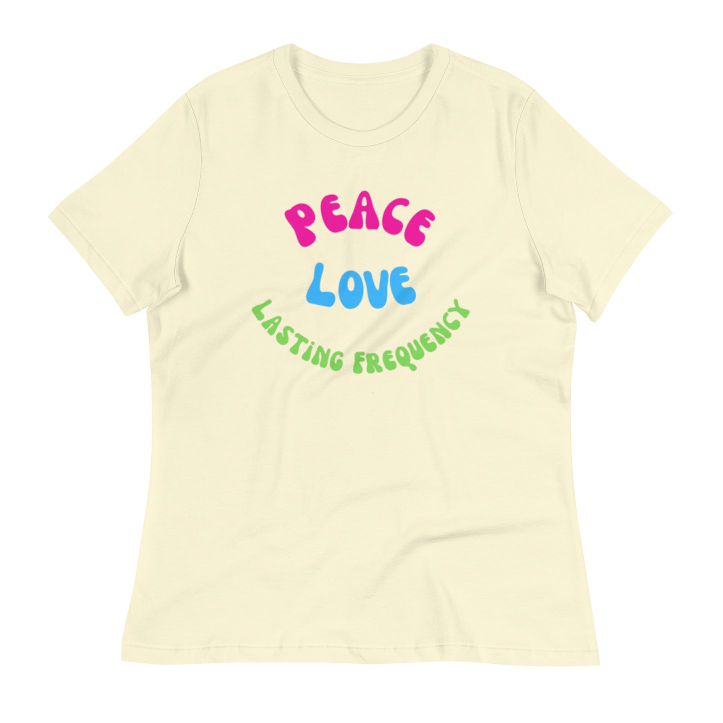 Peace and Love relaxed t-shirt