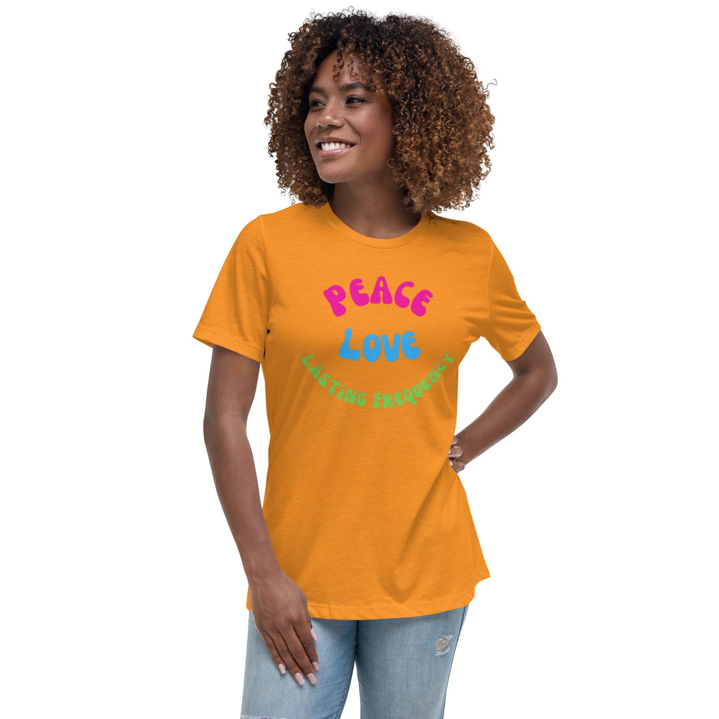 Peace and Love relaxed t-shirt