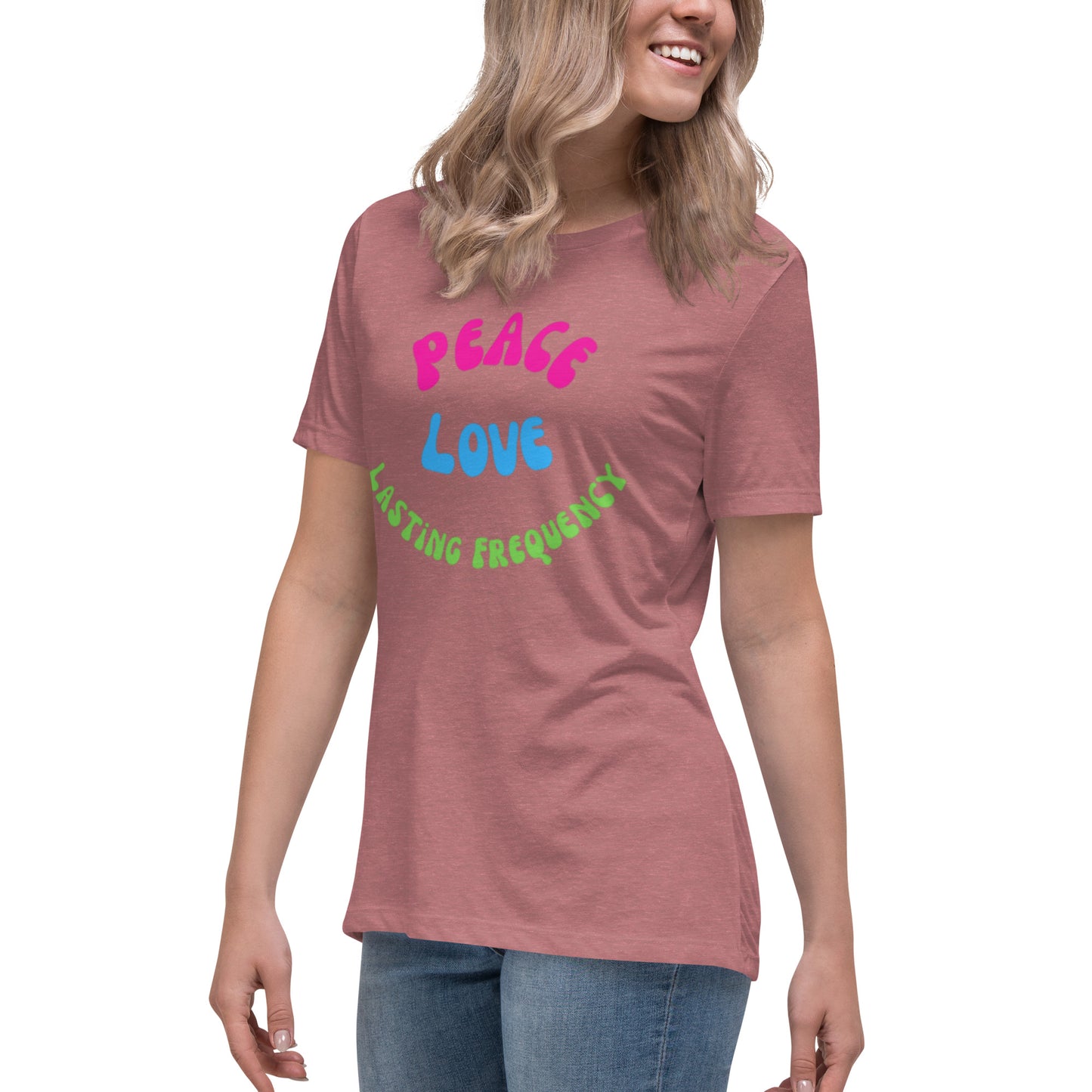 Peace and Love relaxed t-shirt