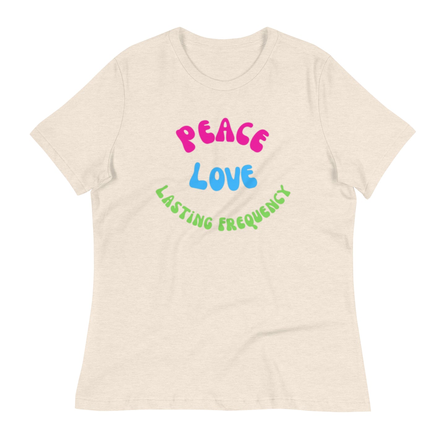 Peace and Love relaxed t-shirt