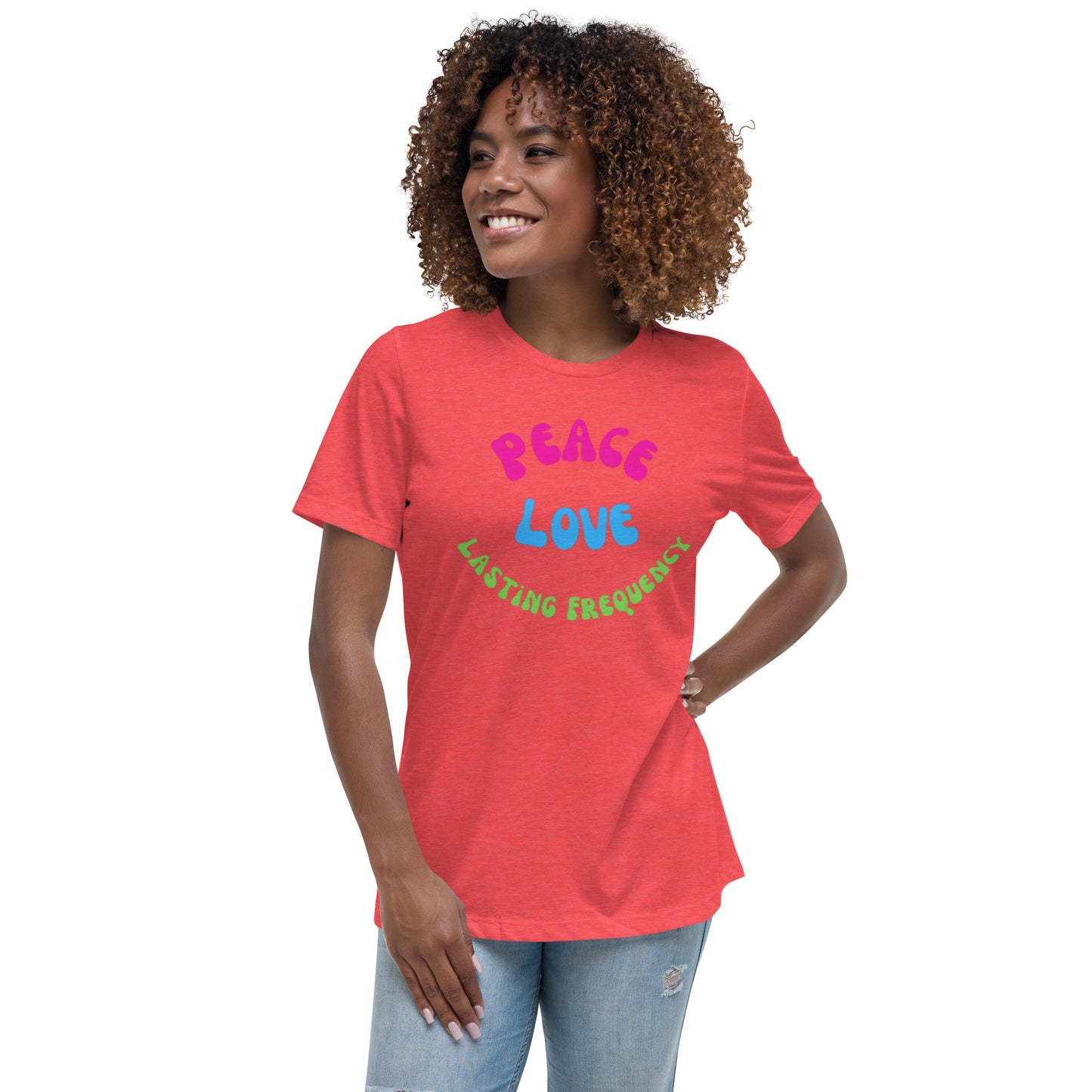 Peace and Love relaxed t-shirt