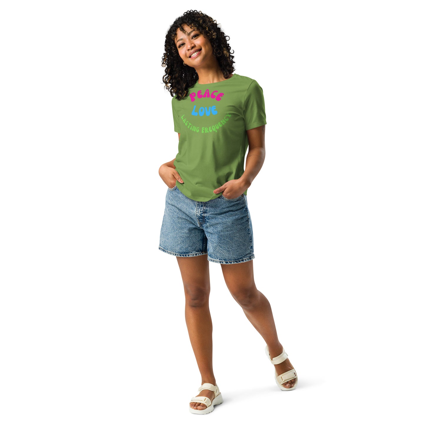Peace and Love relaxed t-shirt