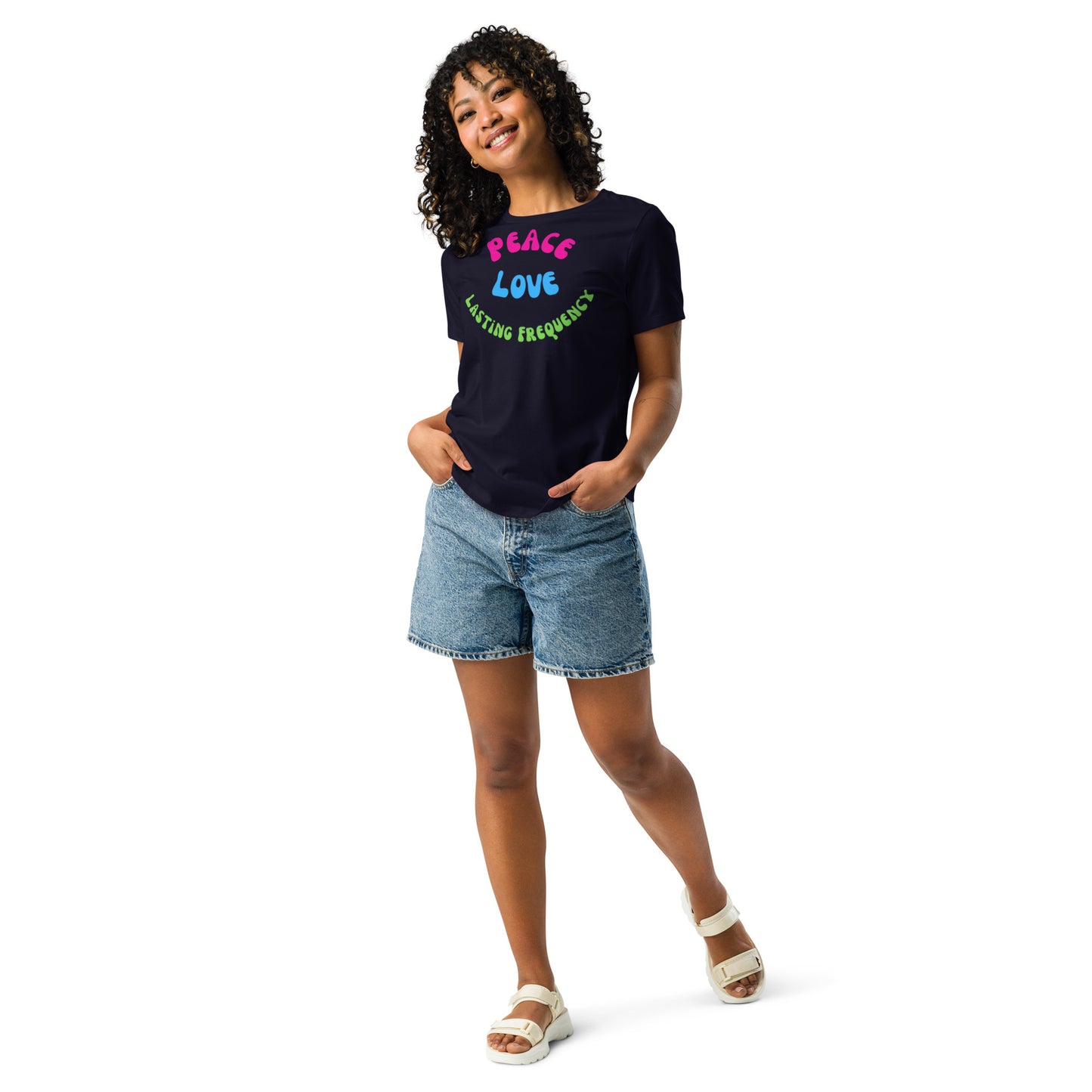 Peace and Love relaxed t-shirt