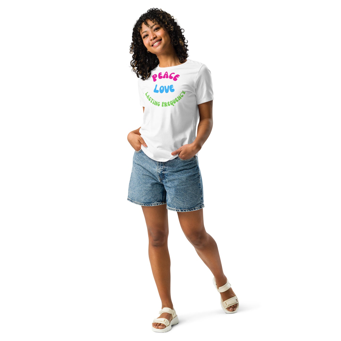 Peace and Love relaxed t-shirt