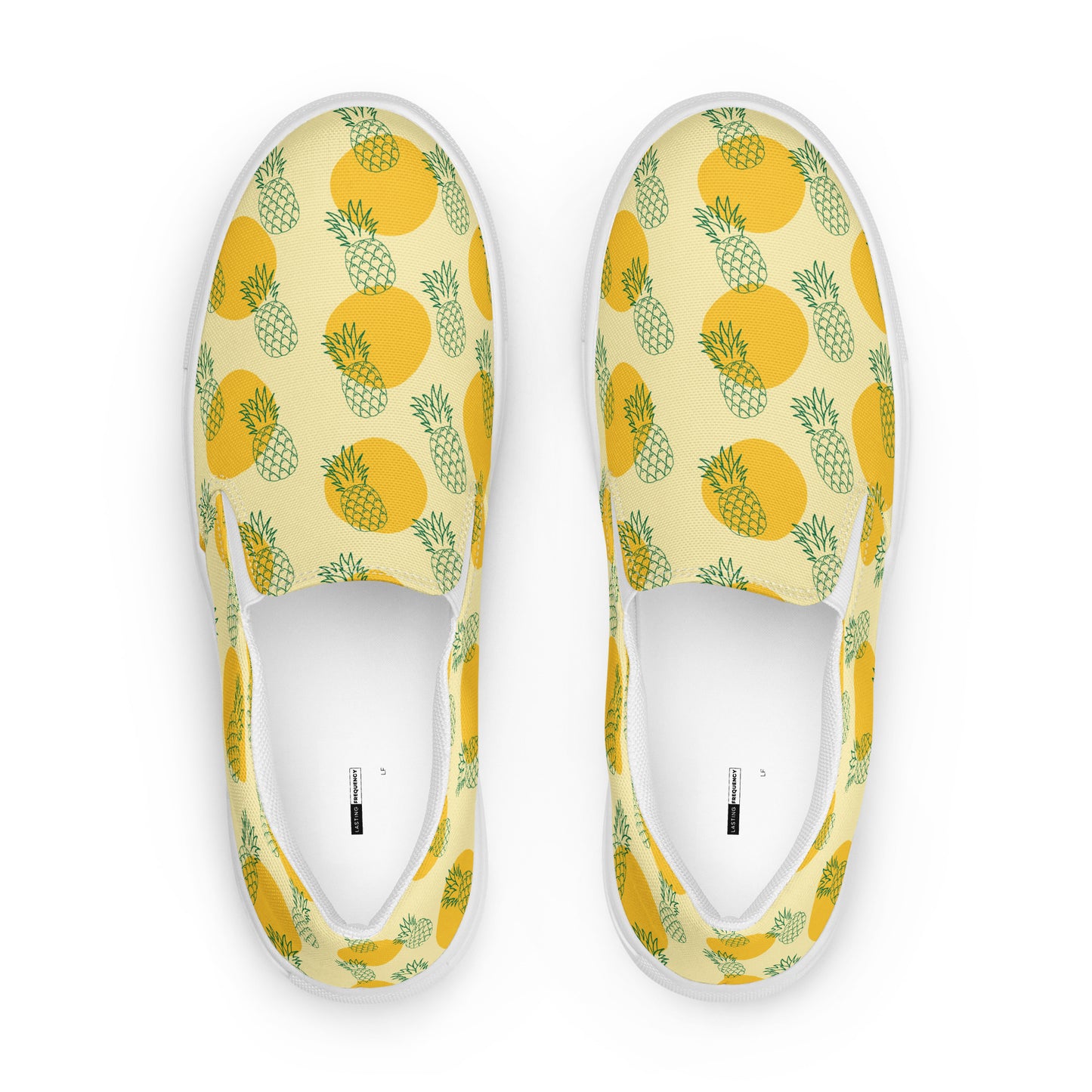 Pineapple Paradise slip-on shoes