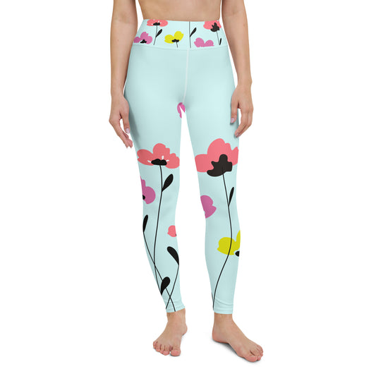 Flower Yoga Leggings