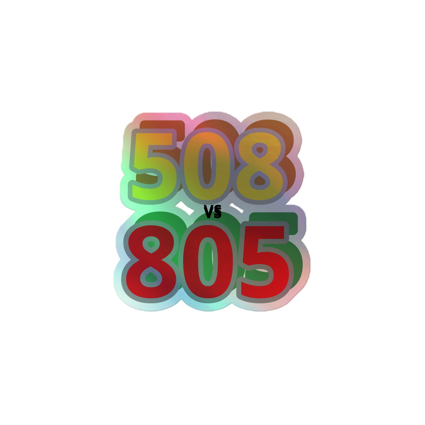Holographic VS Sticker