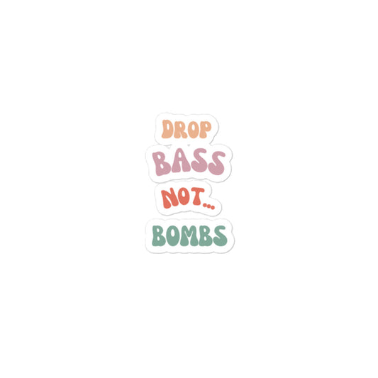 Drop Bass Sticker