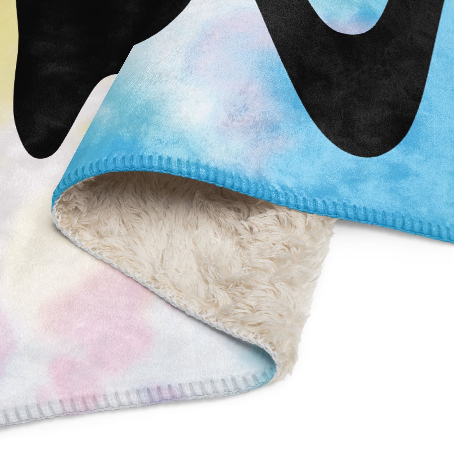 Vibrant Chemistry Sherpa blanket