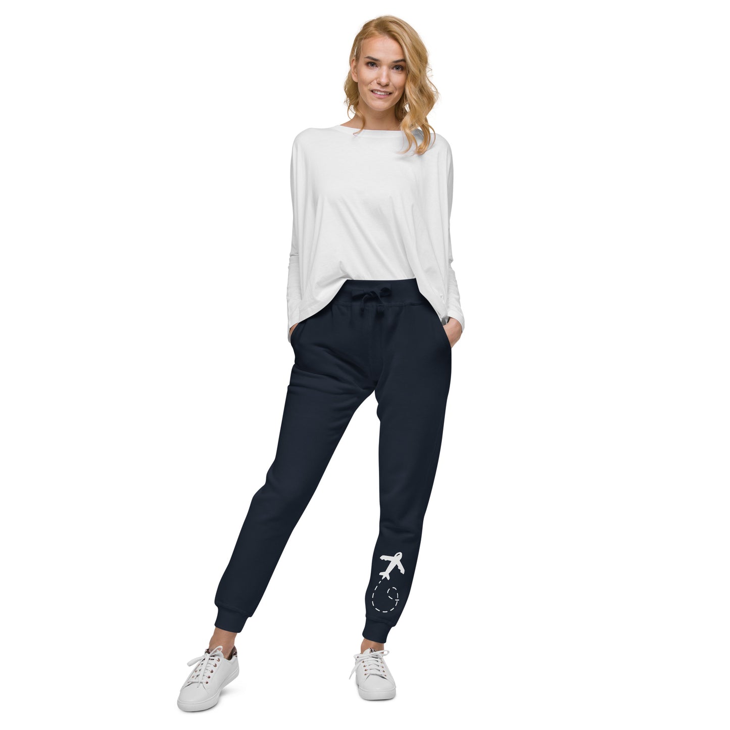 Airplane Vision fleece sweatpants