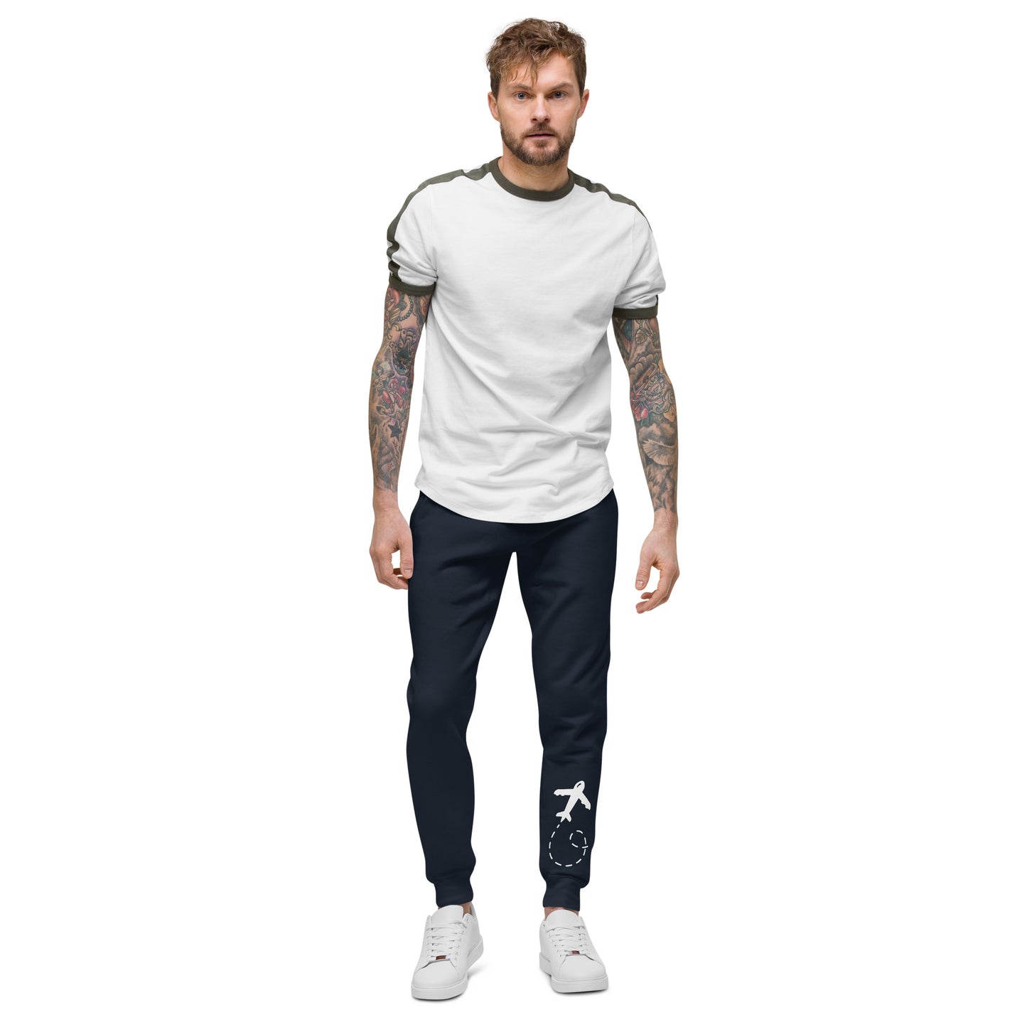 Airplane Vision fleece sweatpants