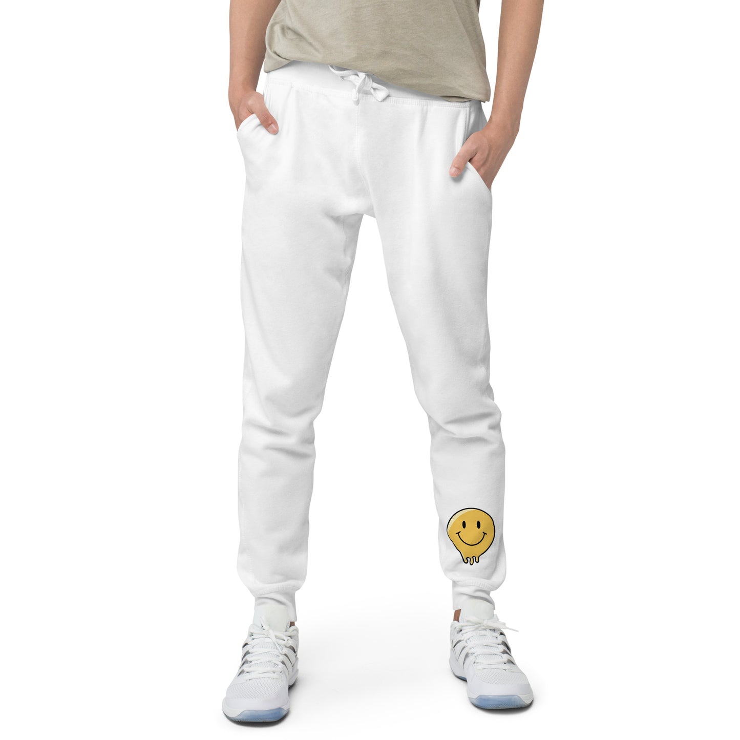 Melting Smile fleece sweatpants